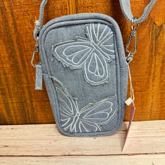 Skinnydip London Handbags - SKINNYDIP LONDON Danni Denim Mini Crossbody